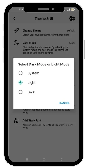Honista theme and UI